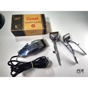 VTG Comet Electric Clipper Untested and 2 Hand Clippers